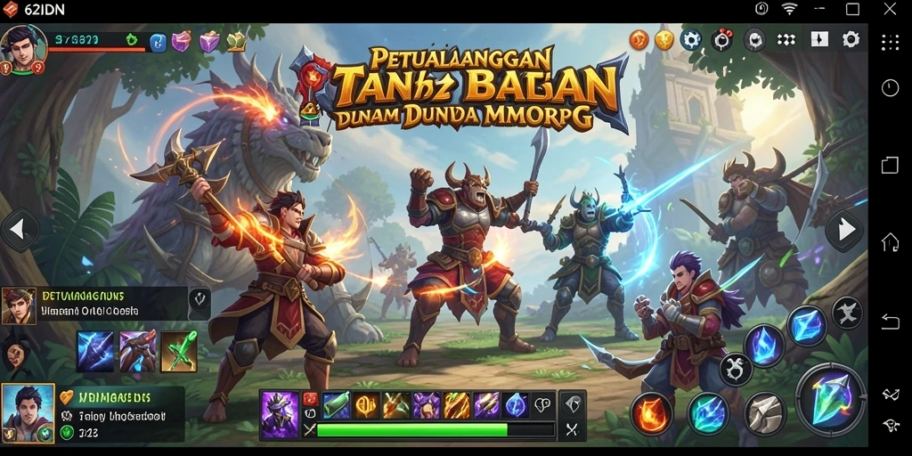 Tampilan gameplay 62IDN yang menarik dan penuh aksi.