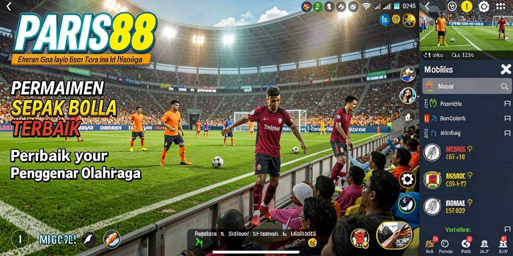 Tangkapan layar gameplay PARIS88 yang menarik dan mendebarkan.