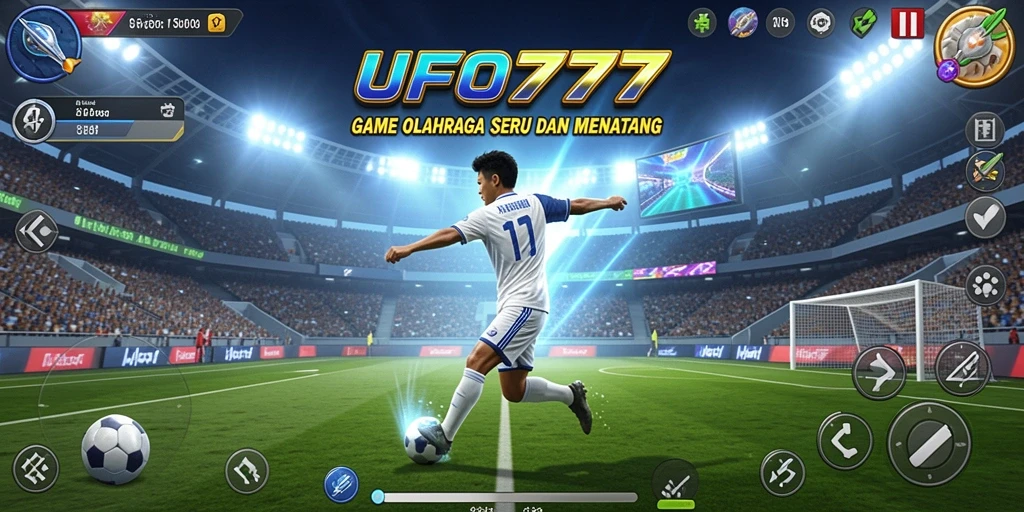 Tampilan gameplay <strong>UFO777</strong> menghadirkan aksi olahraga seru.